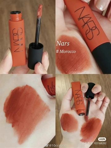 Son Kem Nars 967 Air Matte Lip Color Lose Control Morocco Cam Cháy