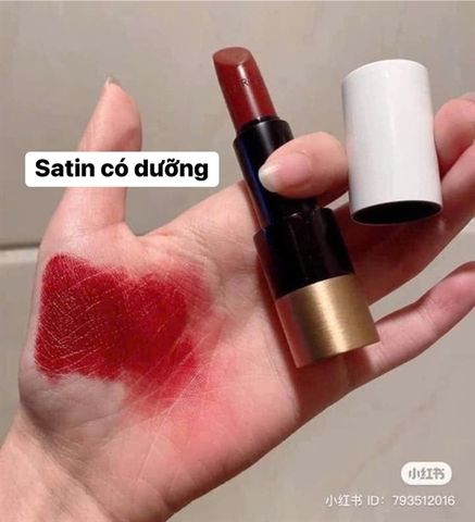 Son Môi Satin Rouge Hermes 85 - Sang Trọng, Dưỡng Ẩm, Màu Sắc Rực Rỡ, Son Cao Cấp Lành Mạnh cho Đôi Môi Quyến Rũ