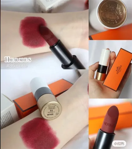 Son Hermes 85 Rouge A Levres Mat - Son Môi Đỏ Quyến Rũ, Chất Lượng Cao, Lâu Trôi, Thành Phần Tự Nhiên, Dễ Dàng Kết Hợp Trang Phục