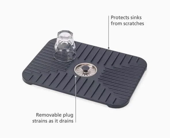 Tấm lót bồn rửa bát Joseph Joseph 851700 SinkShield - Bảo vệ cốc chén, đồ dùng trong bếp, chống trầy xước và dễ vệ sinh