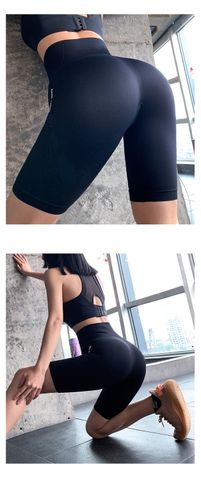 Quần Short Thể Thao Cạp Cao Nâng Hông Bó Bụng Nữ - Thời Trang Tập Gym, Yoga, Đi Bộ, Chạy Ngoài Trời, Thoải Mái và Năng Động
