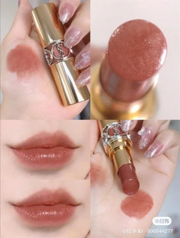 Son Ysl 121 Rouge Volupte Shine Lipstick