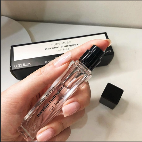 Nước hoa Nhí - NARCISO RODRIGUEZ FOR HER EDP 10ML Pure Musc - Hương thơm quyến rũ, thanh lịch, tiện lợi cho mọi dịp