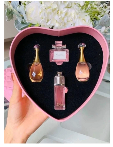 Set 4 chai Dior trái tim hồng 5ml *4 chai  259088