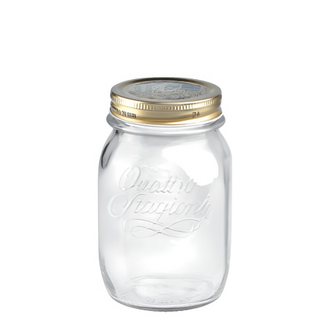 Hũ Thủy Tinh Nắp Vặn Bormioli Quattro 500ml/1000ml/1500ml - Lý Tưởng Bảo Quản Thực Phẩm, Mứt Trái Cây, Rau Củ, Đồ Uống
