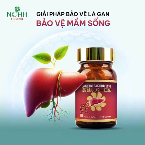 BIKEN LIVER EX - Viên Uống Bổ Gan, Giải Độc Gan Từ Nhật Bản