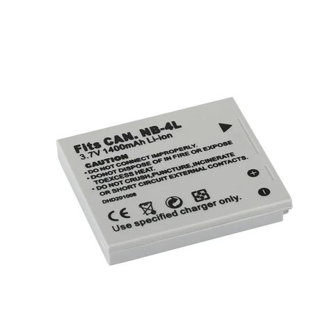 Pin Máy Ảnh Canon NB-4L Cho Canon IXUS 30 40 50 55 60 65 70 75 80 IS, I7, ELPH 100 HS 300 - Phụ Kiện Chất Lượng Cao Cho Chụp Ảnh Đỉnh Cao