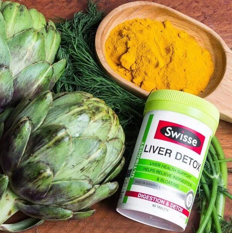 Viên Uống Bổ Gan Và Thải Độc Gan Swisse Ultiboost Liver Detox 200 Viên 