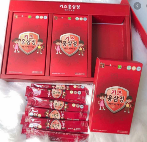 Nước Hồng Sâm Baby Sanga Hàn Quốc Hộp 30 Gói