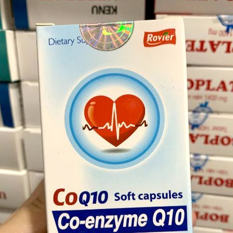 Bổ tim CoQ10 Soft Capsules Rovier New Zealand 30 viên