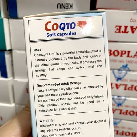 Bổ tim CoQ10 Soft Capsules Rovier New Zealand 30 viên