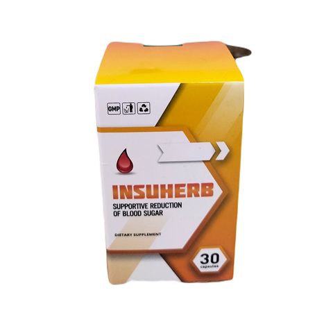 Viên uống Insuherb hỗ trợ giảm biến chứng tiểu đường - Hộp 30 viên, ổn định đường huyết cho người tiểu đường