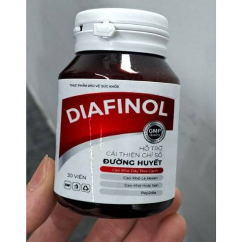 Viên Uống Diafinol Hỗ Trợ Cải Thiện Tiểu Đường – Hộp 30 viên