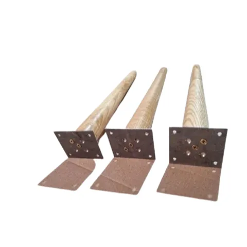 Chân bàn gỗ bách tròn xéo đủ size từ 100mm đến 450mm [Bán Cái]