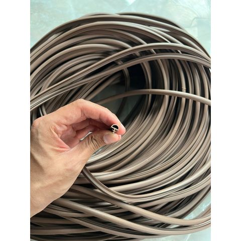 Ron Giăng Sợi Chữ T Cao Su Silicon Nhét Rãnh Chèn Cửa Gỗ - Ngăn Muỗi, Bụi, Âm, 4.5kg