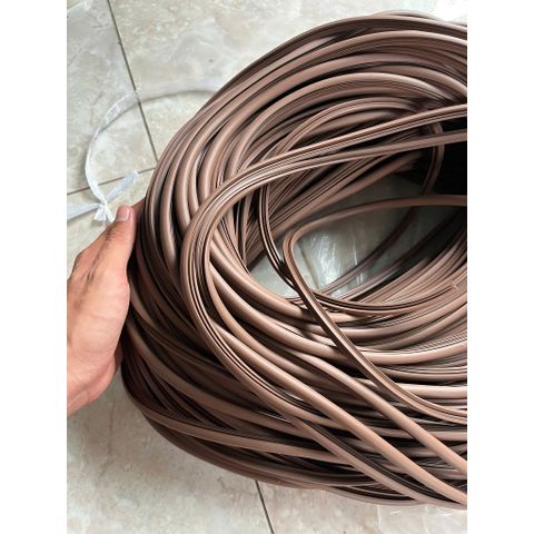 Ron Giăng Sợi Chữ T Cao Su Silicon Nhét Rãnh Chèn Cửa Gỗ - Ngăn Muỗi, Bụi, Âm, 4.5kg