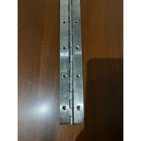 Bản Lề Lá Piano Bản 37mm, Inox 201 Độ Dày Cao Lên Tới 1 Ly