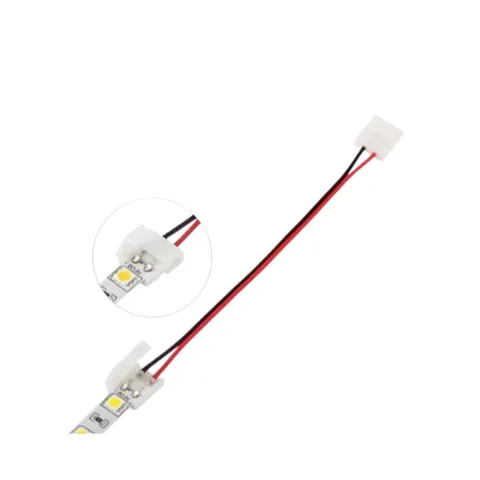 Đầu Nối LED Neon 2Pin - Kẹp Nối Dây LED 5V-12V-24V Dùng Cho Dây LED 8mm, Thích Hợp Cho Các Máng LED و An Toàn Khi Sử Dụng