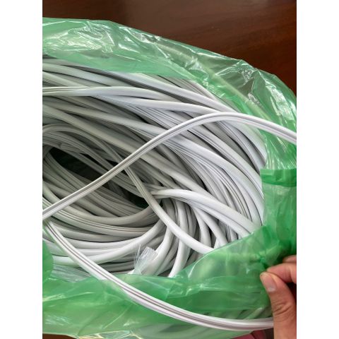 Ron Chống Ồn Cửa Gỗ Chữ T Màu Trắng Hình Cây Thông - Giảm Chấn, Ngăn Muỗi, Tiết Kiệm Nhiệt, Dễ Dàng Lắp Đặt 4.5 kg