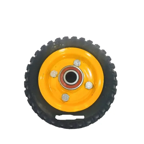 [HOẢ TỐC] Bánh Xe Đẩy Hàng Cao Su Đặc Đường Kính 20cm Loại Tốt