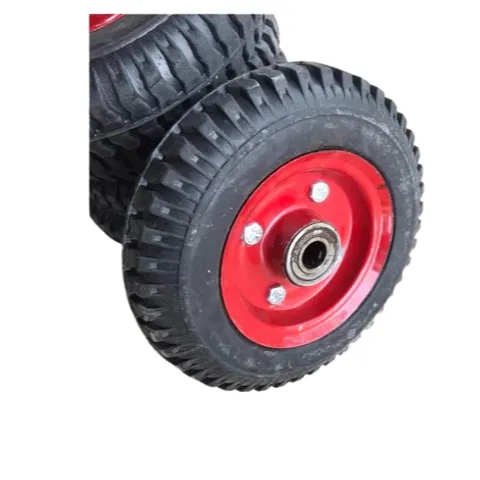 [HOẢ TỐC] Bánh Xe Đẩy Hàng Cao Su Đặc Đường Kính 20cm Loại Tốt