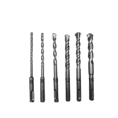 BỘ 6 Mũi Khoan Gài 6,8,10,12,14,16MM Đầu Gài Tự Động SSD Cho Máy Khoan Bê Tông 3 Chức Năng, Mũi Khoan Tường