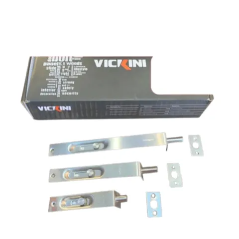 Chốt Âm Inox Vickini 46220 Dài 150mm - Phụ Kiện Cửa Gỗ, Cửa Nhựa, Bảo Hành 12 Tháng