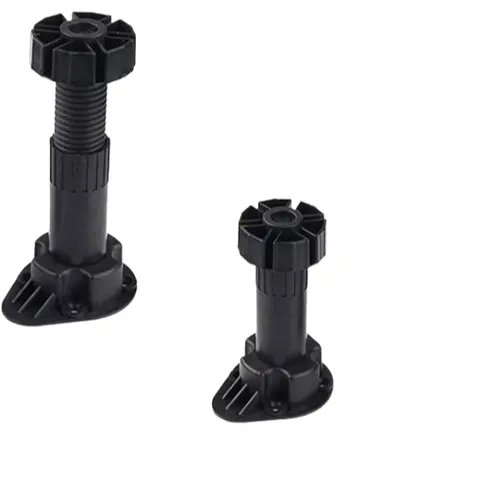 Chân tủ bếp tăng chỉnh độ cao , Chân kệ bếp đen 10cm,12cm,15cm