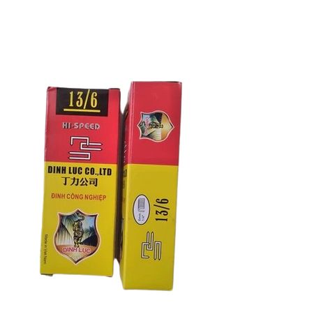 Đinh ghim bấm gỗ 13/6 - 13/8, hộp 5000 cây đinh U ghim nạp cho Kìm bắn đinh ghim cầm tay