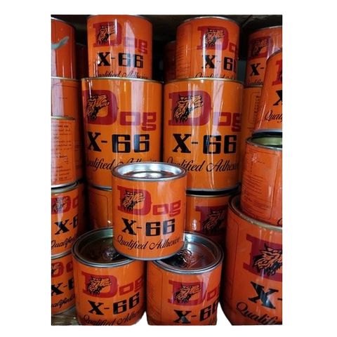 Keo con chó X66 dán giày da, dán gỗ, keo dán đa năng 100ml, 200ml, 600ml