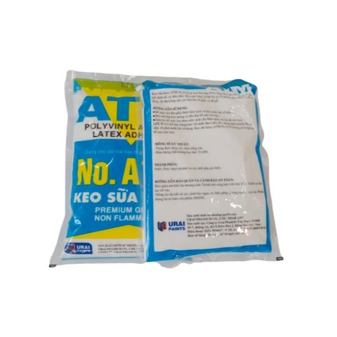 Keo Sữa ATM Latex A-135 - Bám Dính Tốt, Bền Dẻo Dùng Dán Giấy, Gỗ, Nhựa - Bịch 1kg An Toàn Cho Người Sử Dụng