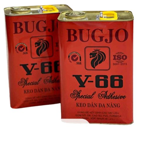 Keo Dán Đa Năng Con Chó V66 3,5L - Keo Siêu Dính Đặc Biệt Duy Trì Độ Kết Dính Cao, Chịu Nước Tốt Cho Gỗ, Da, Cao Su