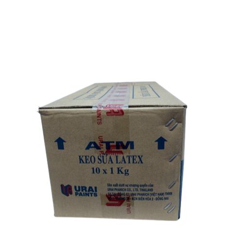 Keo Sữa Latex ATM A-135 - Thùng 10 Bịch 1KG Dán Giấy Tường, Thùng Giấy, Gỗ Ép, Thảm Nhựa Chất Lượng Cao