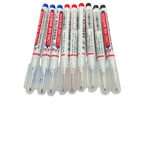 Cây viết lấy mẫu cố định ngòi dài Bút freehand tattoo - bút định hình vẽ lên da - bút dạ vẽ trên da nhiều màu độ bám nét