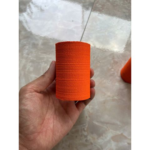Trục lu cam gắn giấy chà nhám ( quả lu nhám)