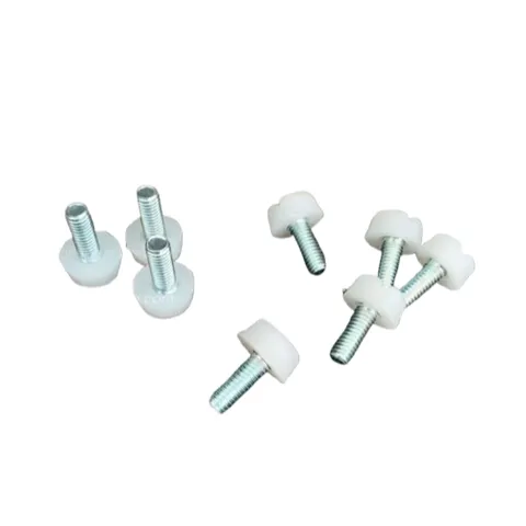Bịch 100c Chân tăng chỉnh 1 vạch màu trắng, nhiều kích thước 6x20mm, đế 15x7mm, giá rẻ, bán chạy