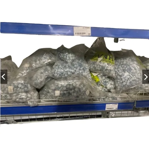 Bịch 100c Chân tăng chỉnh 1 vạch màu trắng, nhiều kích thước 6x20mm, đế 15x7mm, giá rẻ, bán chạy