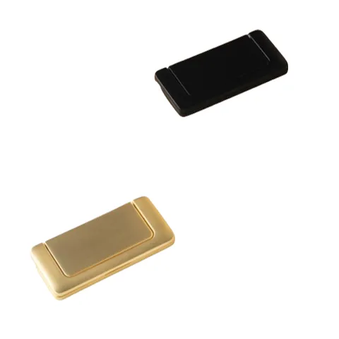 TAY NẮM TỦ LẬT K13 VÀNG/ ĐEN KÍCH THƯỚC 64MM GIÁ CHO 1 CÁI
