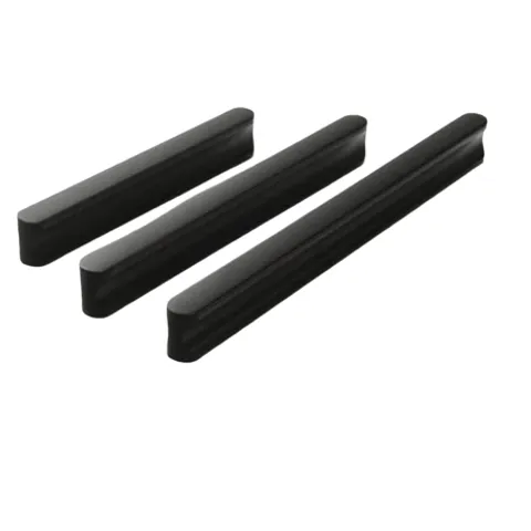 Tay nắm B1025 màu đen cửa tủ ngăn kéo tay nắm tủ bếp hợp kim nhôm hình chữ I màu đen chất lượng cao