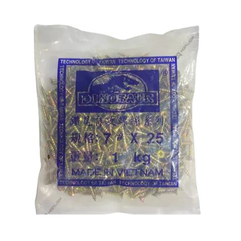 Vít Bắn Gỗ (Vít Vàng) Song Long 1F5, 2F, 2F5, 3F, 3F5, 4F, 5F, 6F, 7F (Chữ D Loại Xịn VN) [Hàng chính hãng giá tốt] bịch