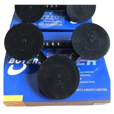 Hít kính 2 chấu / 3 chấu hiệu BOTER cao cấp bản to 12,5cm nâng 210kg tay cầm chống trượt