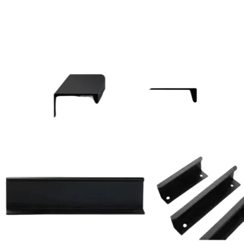 Tay nắm tủ D09 màu đen 96mm 128mm 160mm 192mm 256mm 320mm 6T 8T 1M