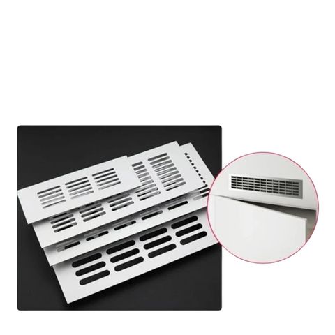 Lưới thông gió bằng nhôm Vinahardware - GR50150 - size 50x150mm