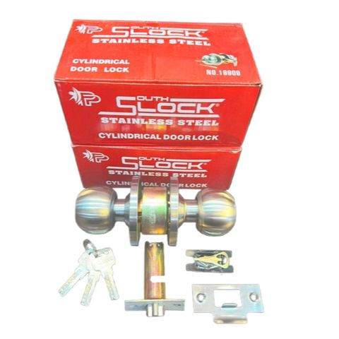 Khóa tròn Slock 19909 cò dài cò ngắn, khóa tay tròn Slock hộp đỏ