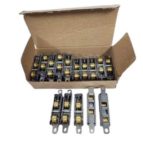 Bánh xe đồng cửa lùa nhôm/nhựa Đơn / Đôi Xingfa hệ 55 Không cần dập lỗ