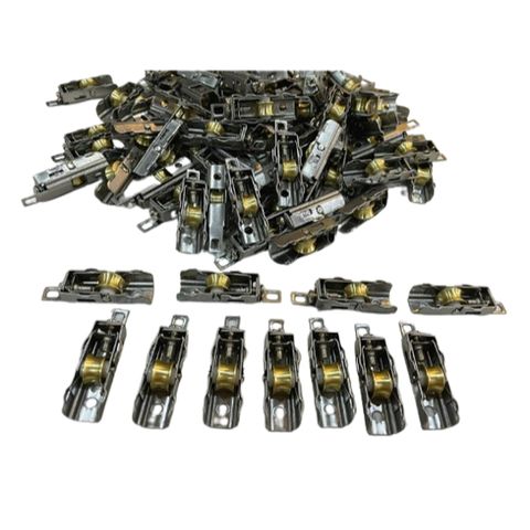 Bánh xe đồng cửa lùa nhôm/nhựa Đơn / Đôi Xingfa hệ 55 Không cần dập lỗ