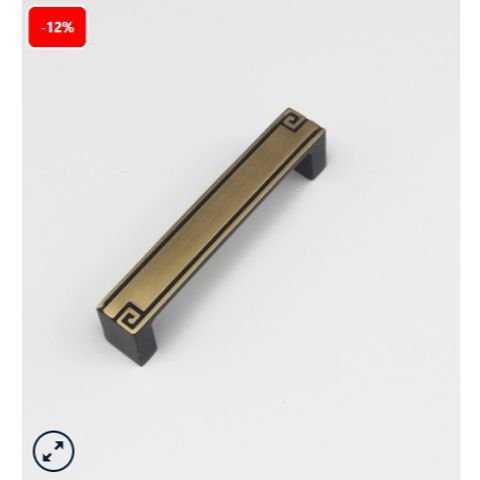 Tay nắm 5509 – 128mm tay xoắn cổ điển chất liệu mạ đồng