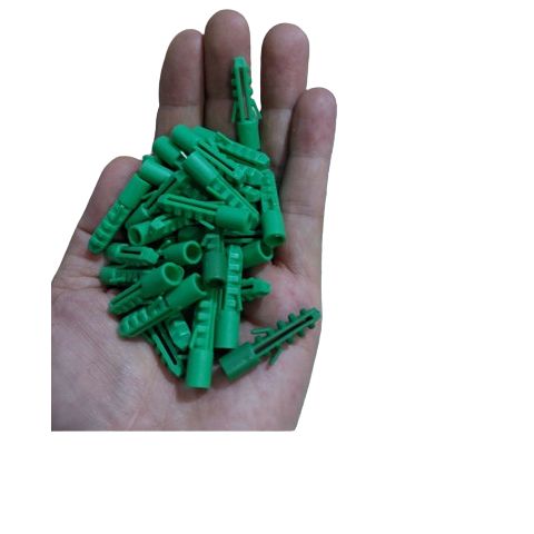 Tắc Kê Râu Nhựa Xanh Hưng Thịnh - 1 Bịt 1kg (Khoảng 1800 Cái) Dùng Mũi Khoan 6li - Sản Phẩm Chất Lượng Cao Cho Thợ Sửa Chữa