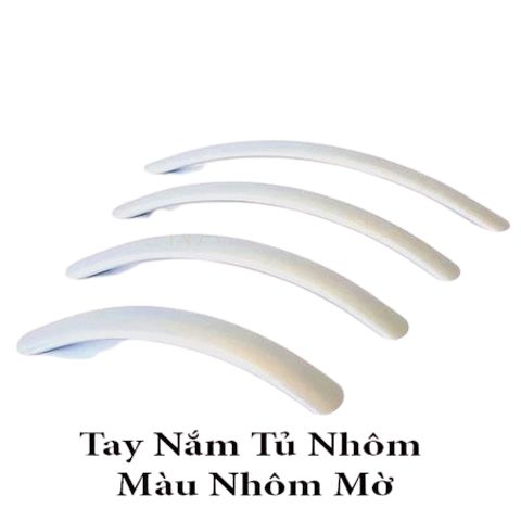 Tay nắm tủ nhôm C-526 (Màu Nhôm Mờ)