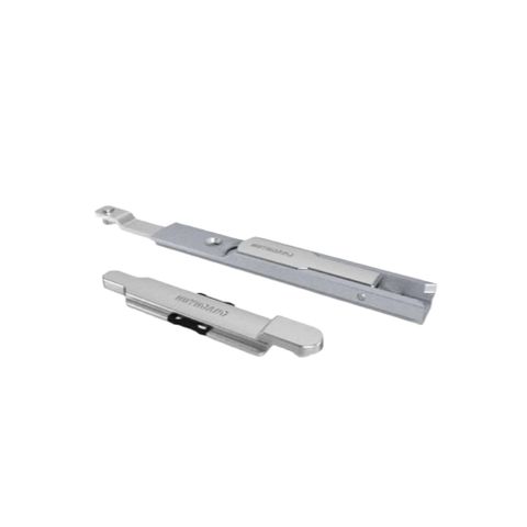 Chốt bật Huy Hoàng AP 01 Hệ 55 cho cửa nhôm hệ Xingfa titan bạc / trắng sữa / đen